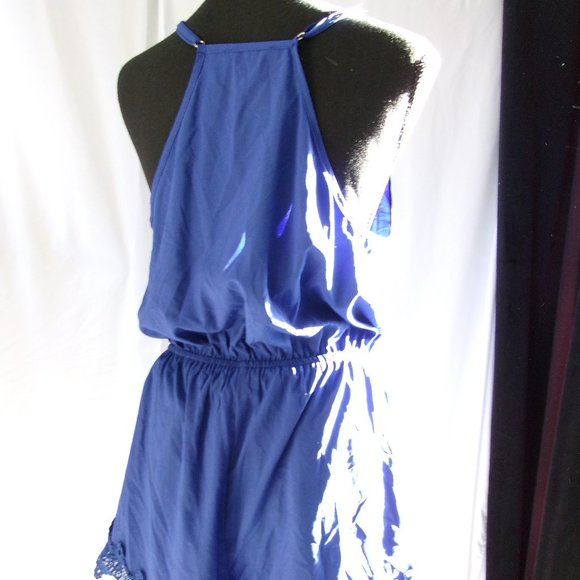 Papaya blue romper size large - Picture 3 of 4